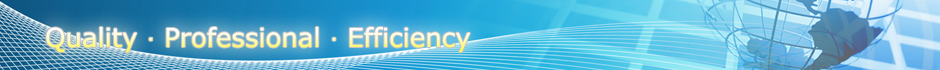 QUALITY ,SERVICE ,EFFICIENCY